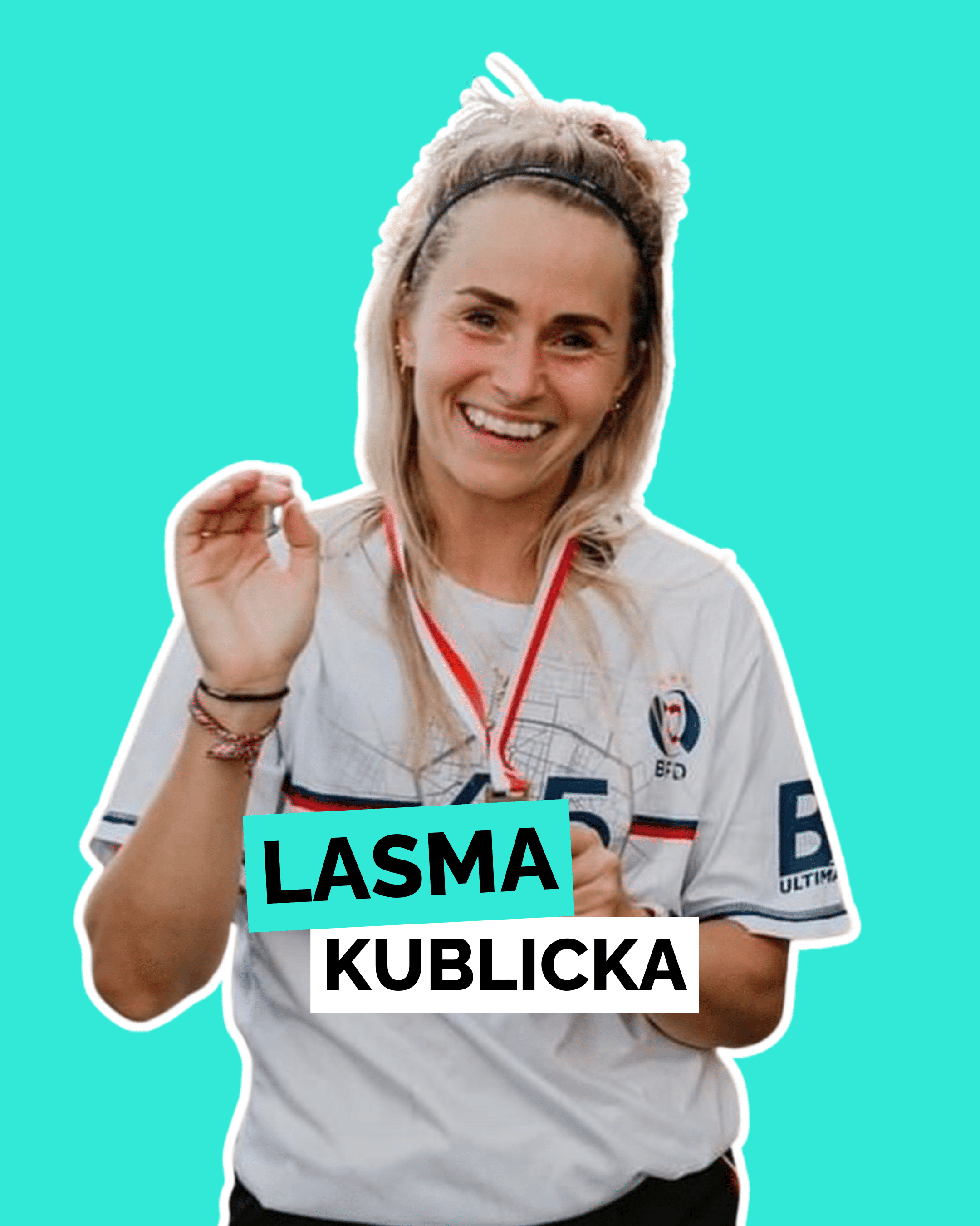 Lasma kublicka tokay ultimate ambassador and ultiamte frisbee professional player