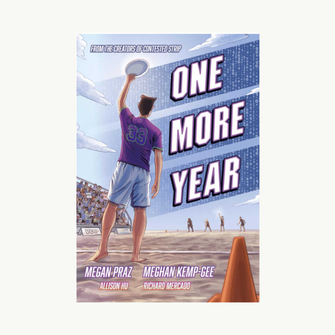 ultimate frisbee graphic novel one more year cover