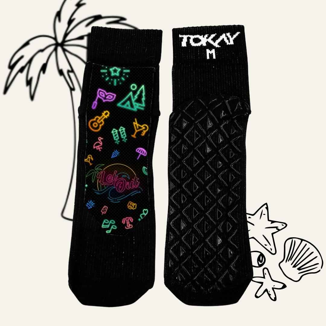 Beach Socks NEON