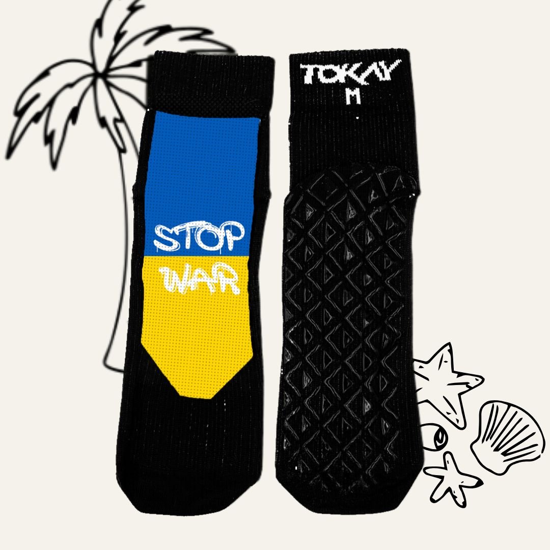 Beach Socks STOP WAR