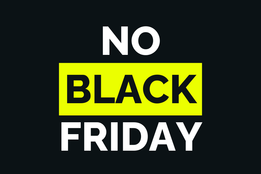 No Black Friday