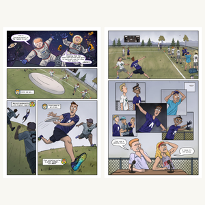 ultimate frisbee graphic novel one more year inside