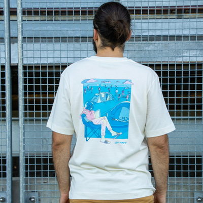 EARLY BIRD / T-shirt BUILT ON TENTS