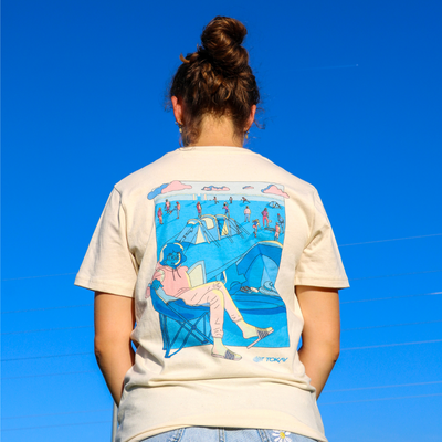 EARLY BIRD / T-shirt BUILT ON TENTS