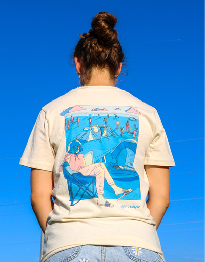 T-shirt BUILT ON TENTS