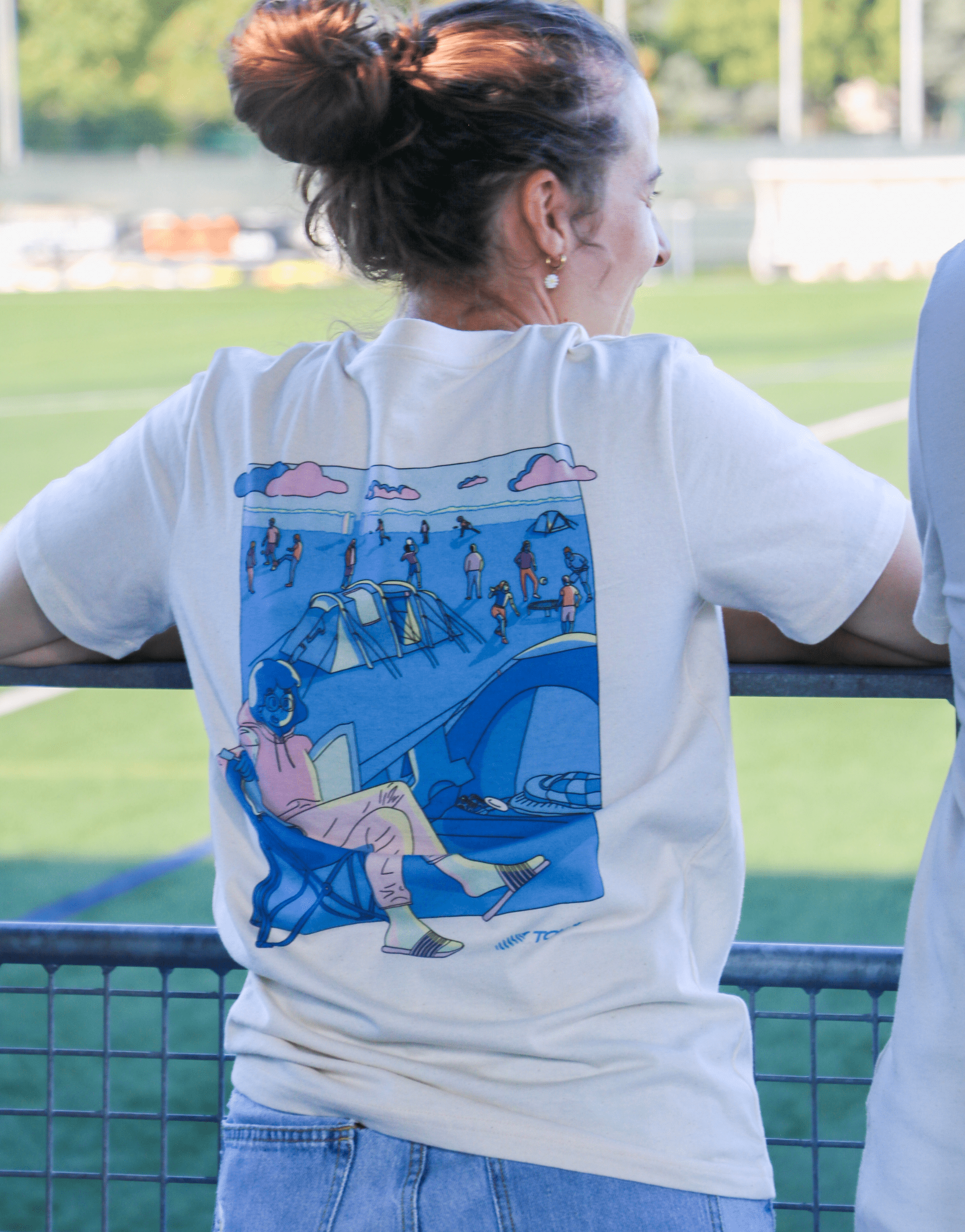 tent shirts Built On Tents Tee | Off-Field Ultimate Style