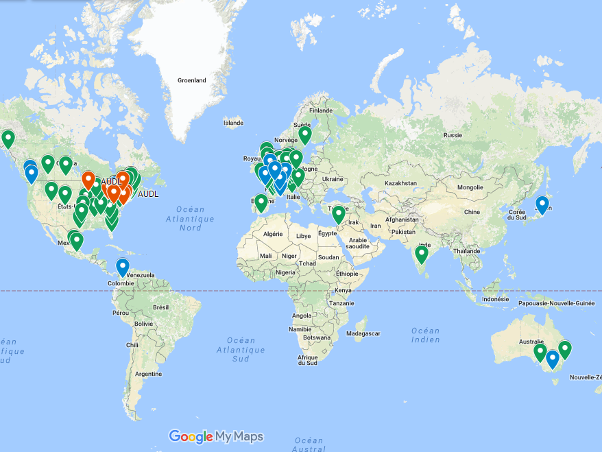 Backers’ club map